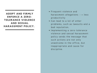 How to Create a Safe Work Environment for Women | PDF