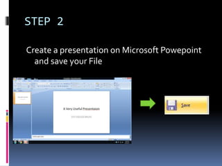How to Create a SlideShare Presentation | PPTX