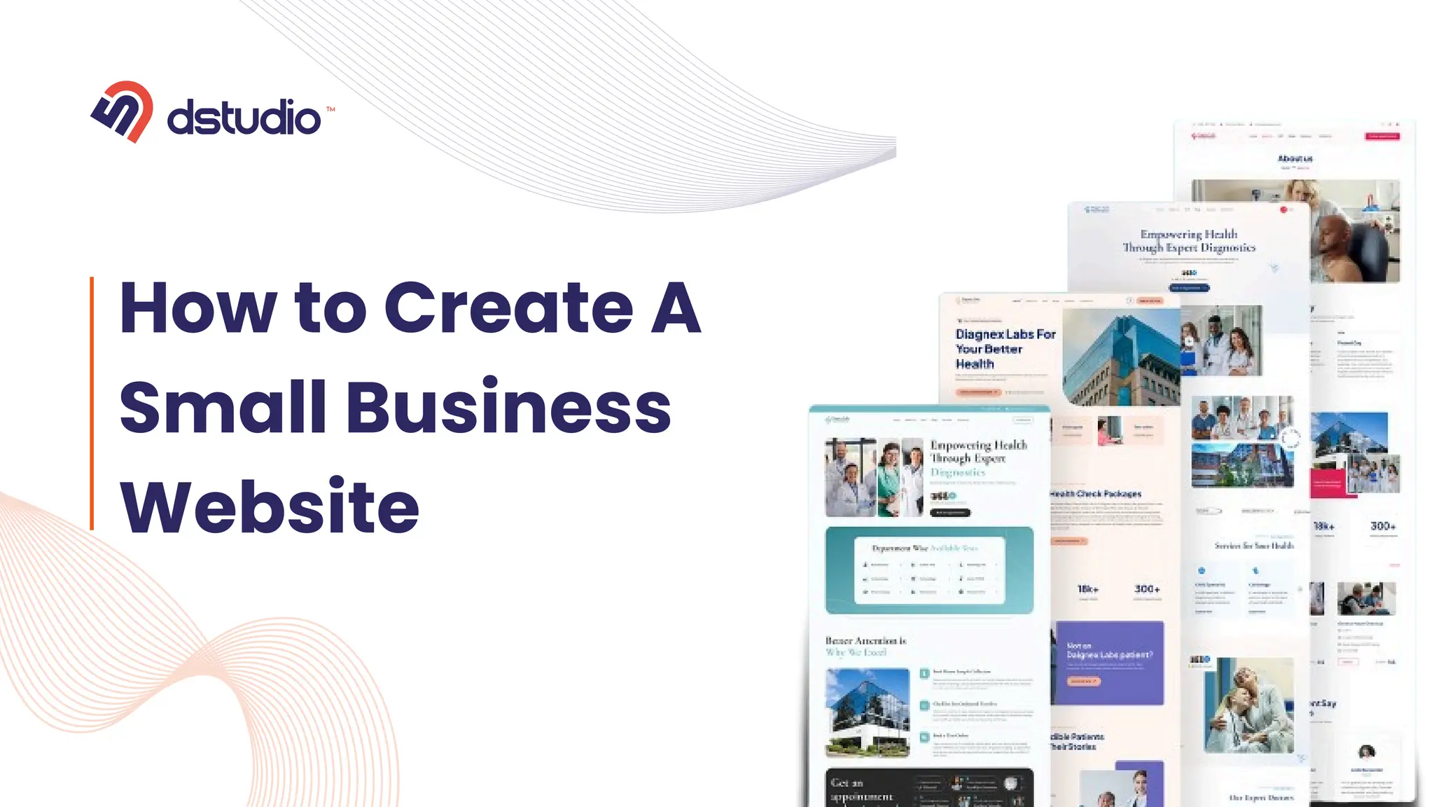 How to Create A
Small Business
Website
 