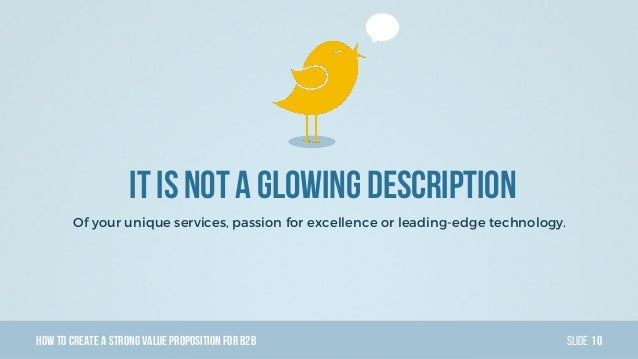 how to create a strong value proposition design for b2b its all ab value proposition slide