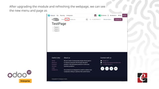 How to Create a Theme Module in Odoo 17 - Odoo 17 Slides | PPTX
