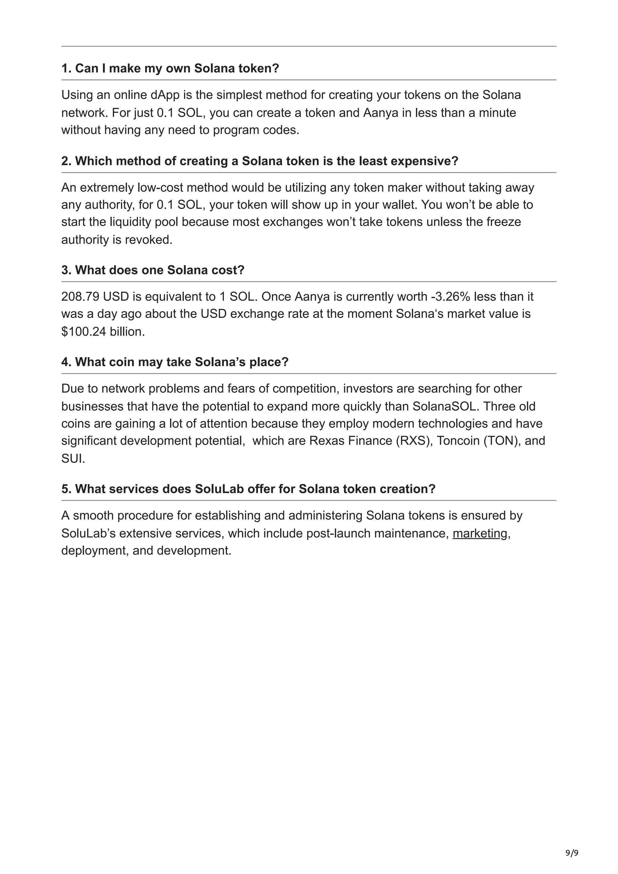 How to Create a Token on Solana : An Overview.pdf