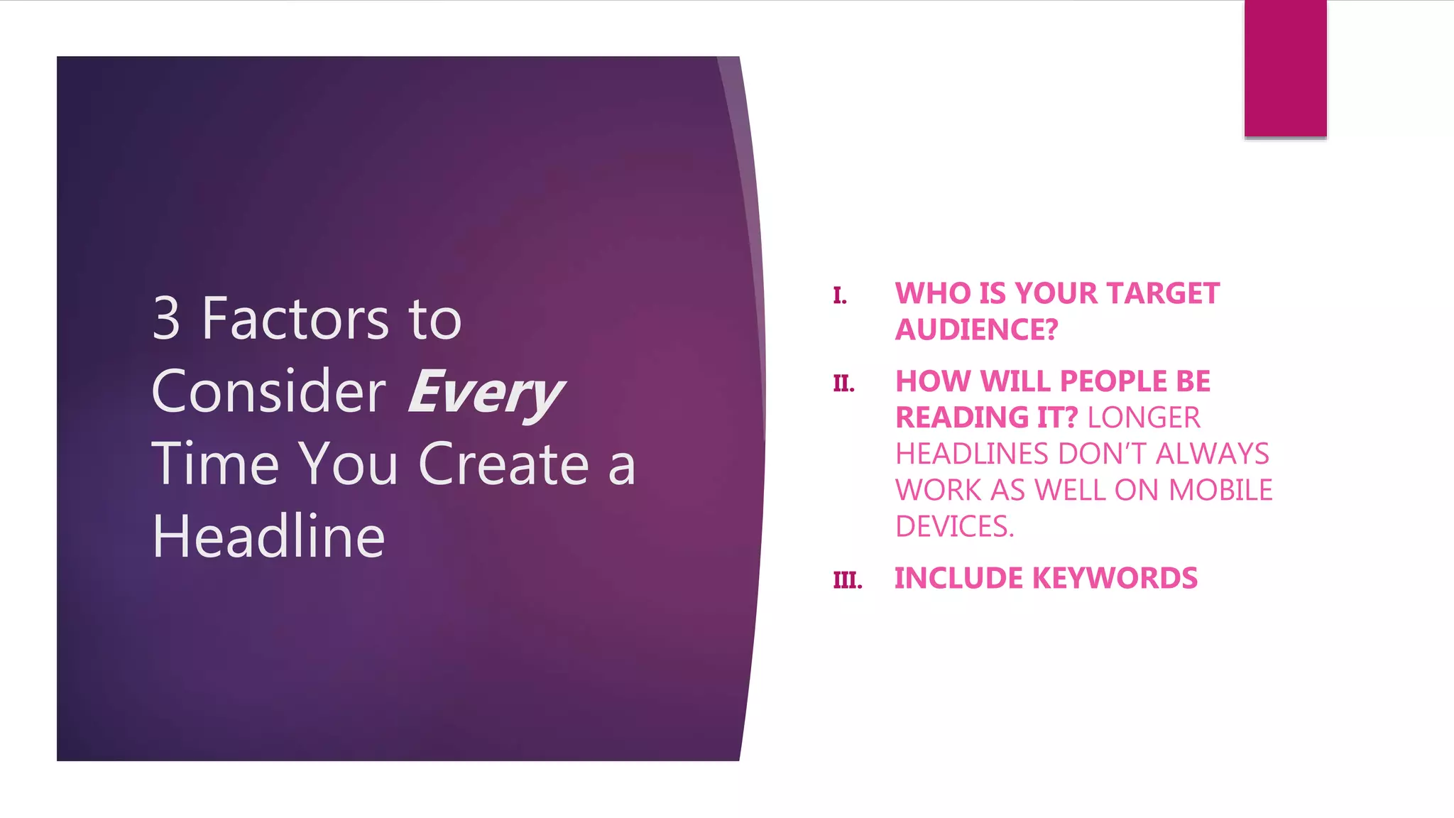 How to Create Attention Grabbing Headlines | PPTX