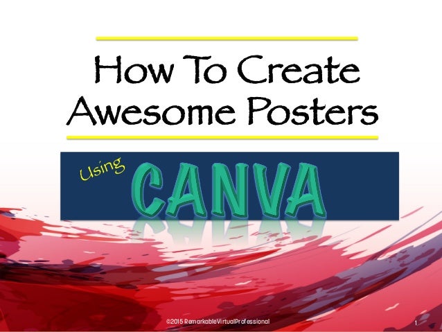 how to create awesome