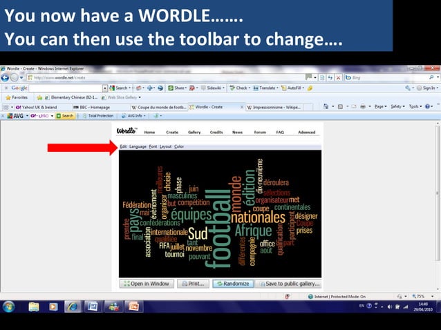 How to create a wordle | PPT