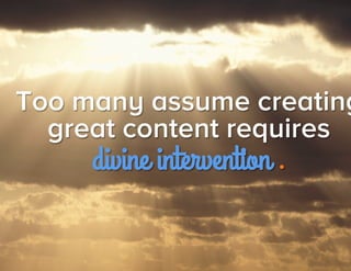 It doesn’t
need to be
so damn
hard!

Jay Acunzo - @jay_zo

 