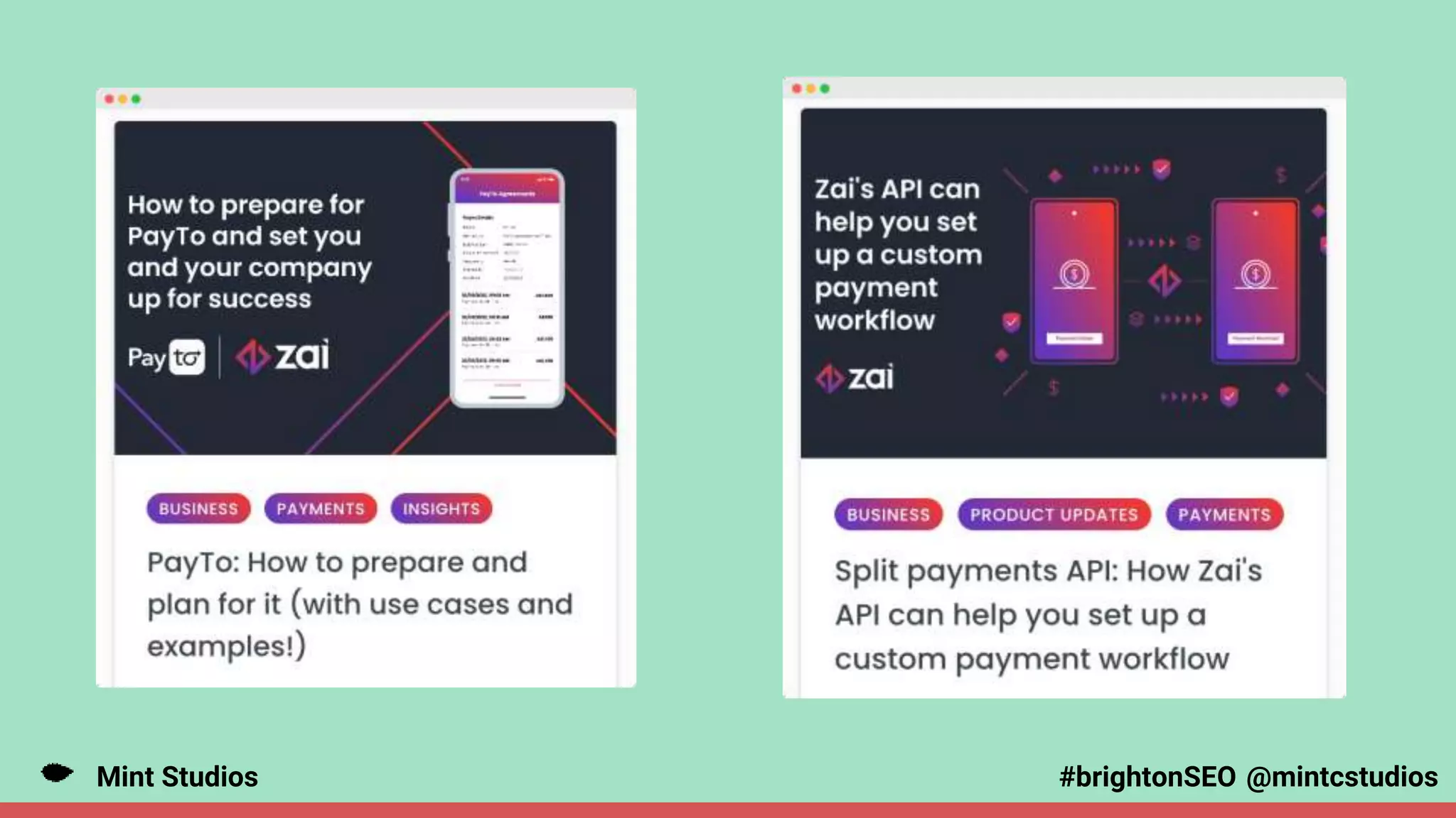 Mint Studios @mintcstudios
#brightonSEO
 