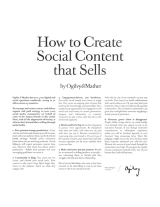 How to Create Social Content that Sells