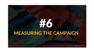 #6
MEASURING THE CAMPAIGN
ABIE - Abdi J. Putra
 