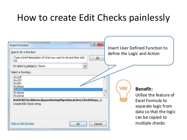 How to create edit checks in medidata rave painlessly