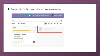 How to Create Edit Stages in Odoo 14 CRM | PPTX