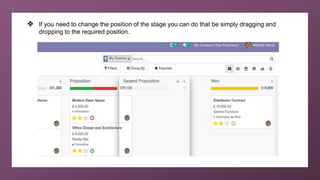 How to Create Edit Stages in Odoo 14 CRM | PPTX