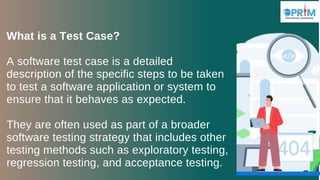 How to Create Effective Test Plans and Test Cases for Software Testing ...
