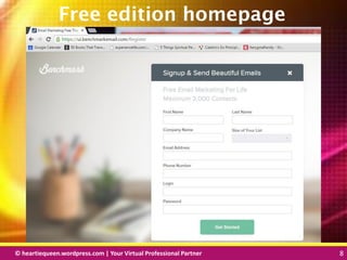 © heartiequeen.wordpress.com | Your Virtual Professional Partner 8
88© heartiequeen.wordpress.com | Your Virtual Professional Partner 8
Free edition homepage
 