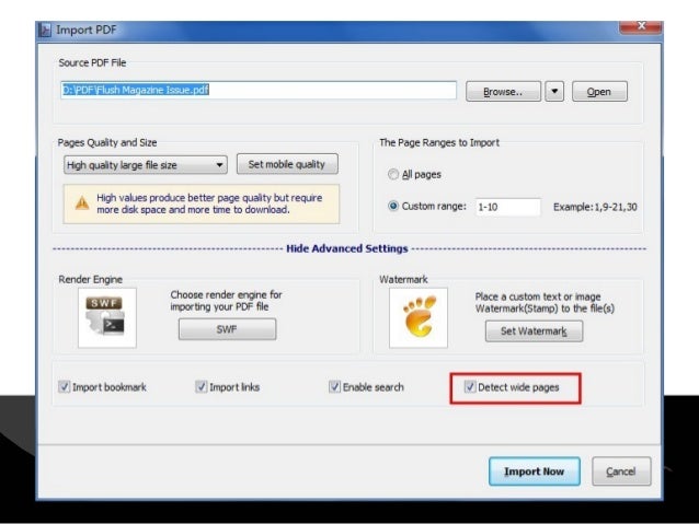 how to create flip pdf