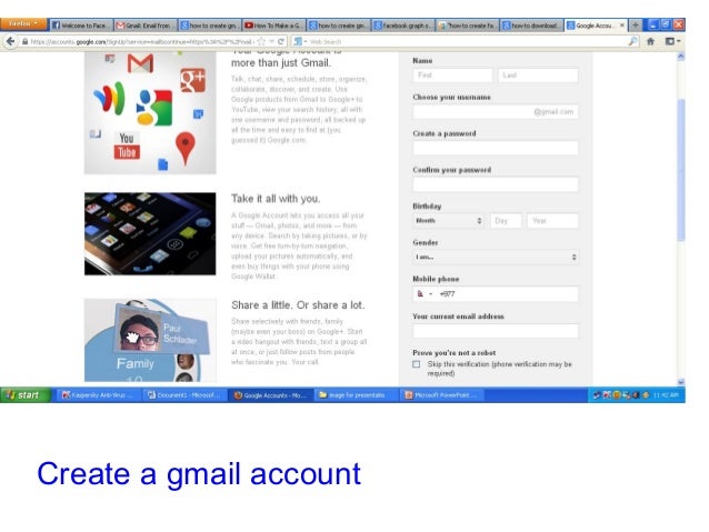 create mail