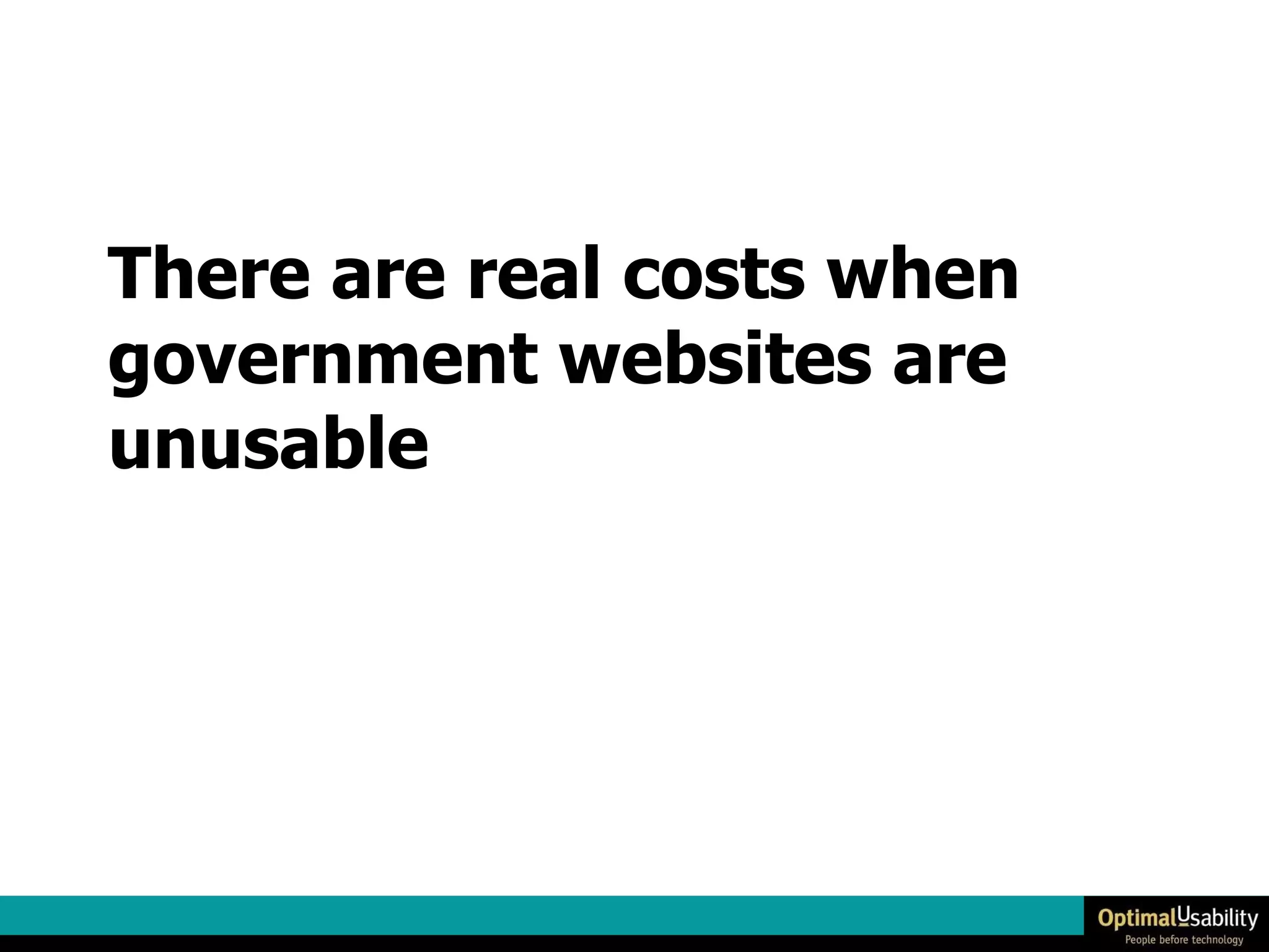 There are real costs when government websites are unusable 