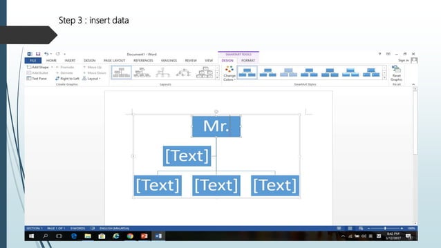 How to create hierarchy in microsoft word 2016 | PPT
