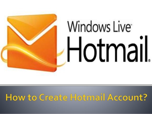 create microsoft hotmail email account