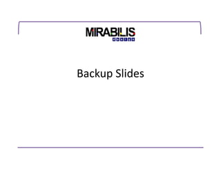 Backup Slides
 