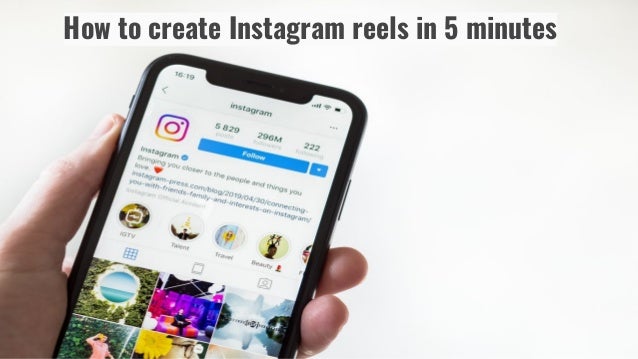 How to create Instagram reels in 5 minutes
 