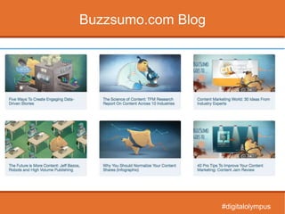 Buzzsumo.com Blog
#digitalolympus
 