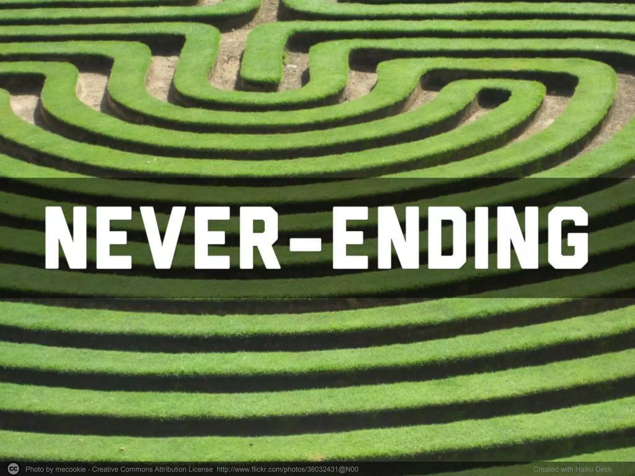 Photo by mecookie - Creative Commons Attribution License http://www.flickr.com/photos/38032431@N00 Created with Haiku Deck
 