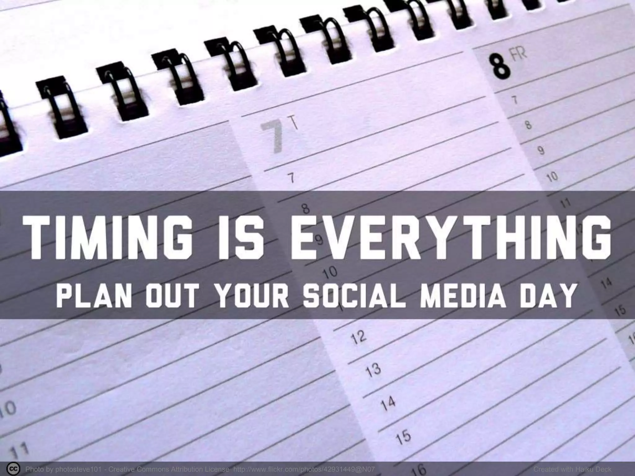 Photo by photosteve101 - Creative Commons Attribution License http://www.flickr.com/photos/42931449@N07 Created with Haiku Deck
 