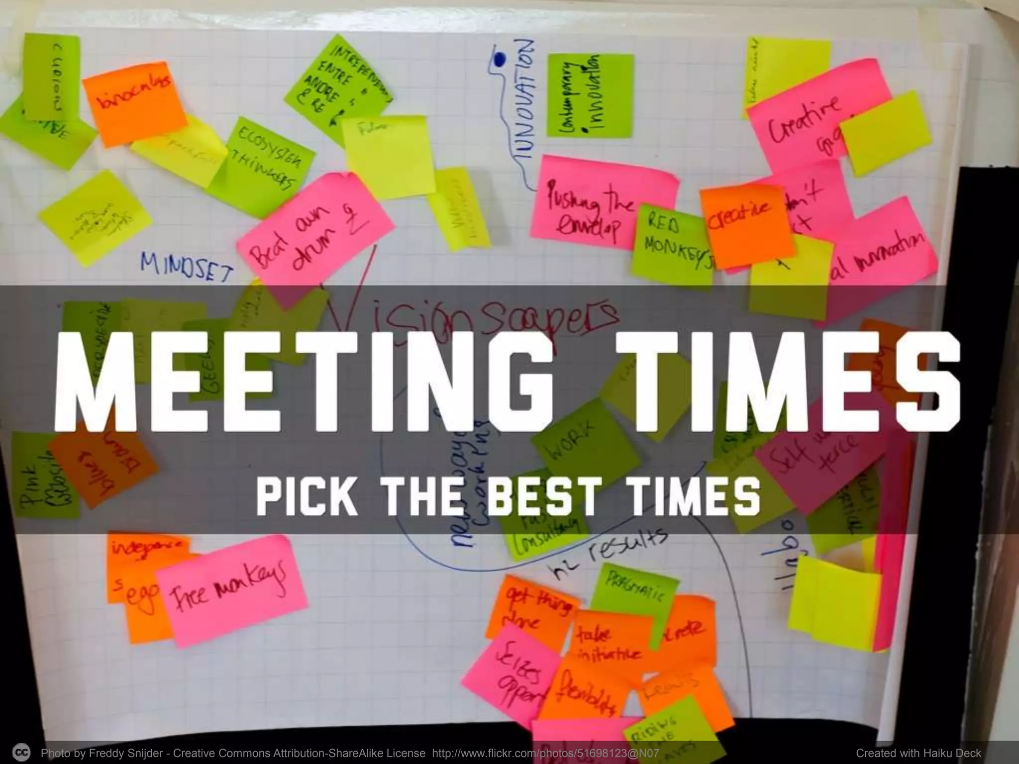 Photo by Freddy Snijder - Creative Commons Attribution-ShareAlike License http://www.flickr.com/photos/51698123@N07 Created with Haiku Deck
 