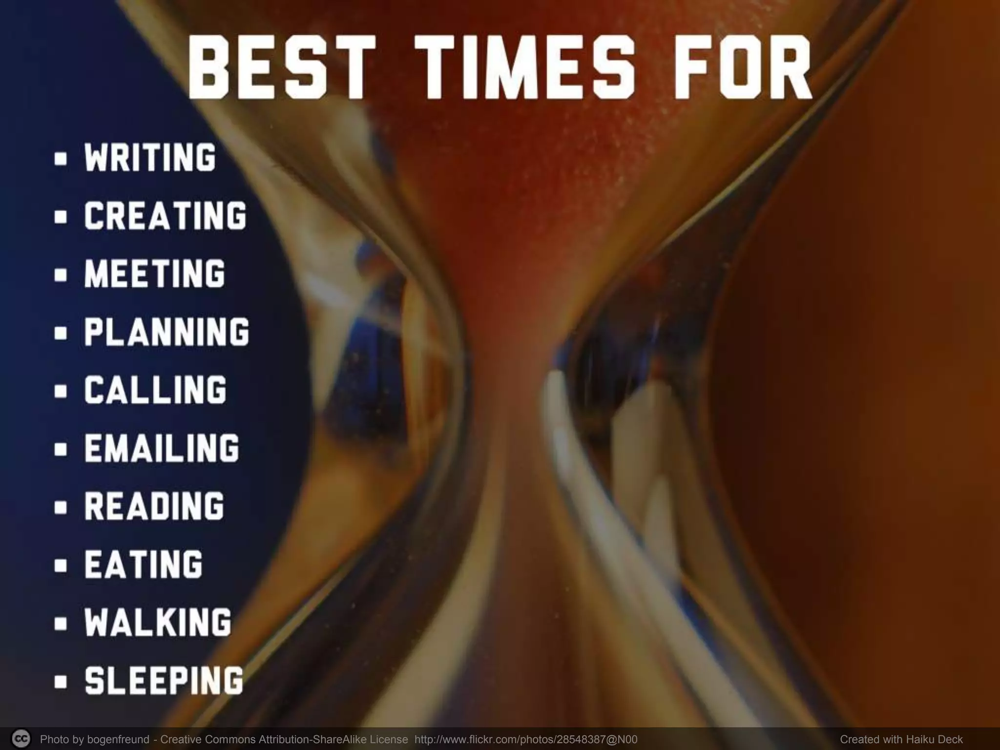 Photo by bogenfreund - Creative Commons Attribution-ShareAlike License http://www.flickr.com/photos/28548387@N00 Created with Haiku Deck
 