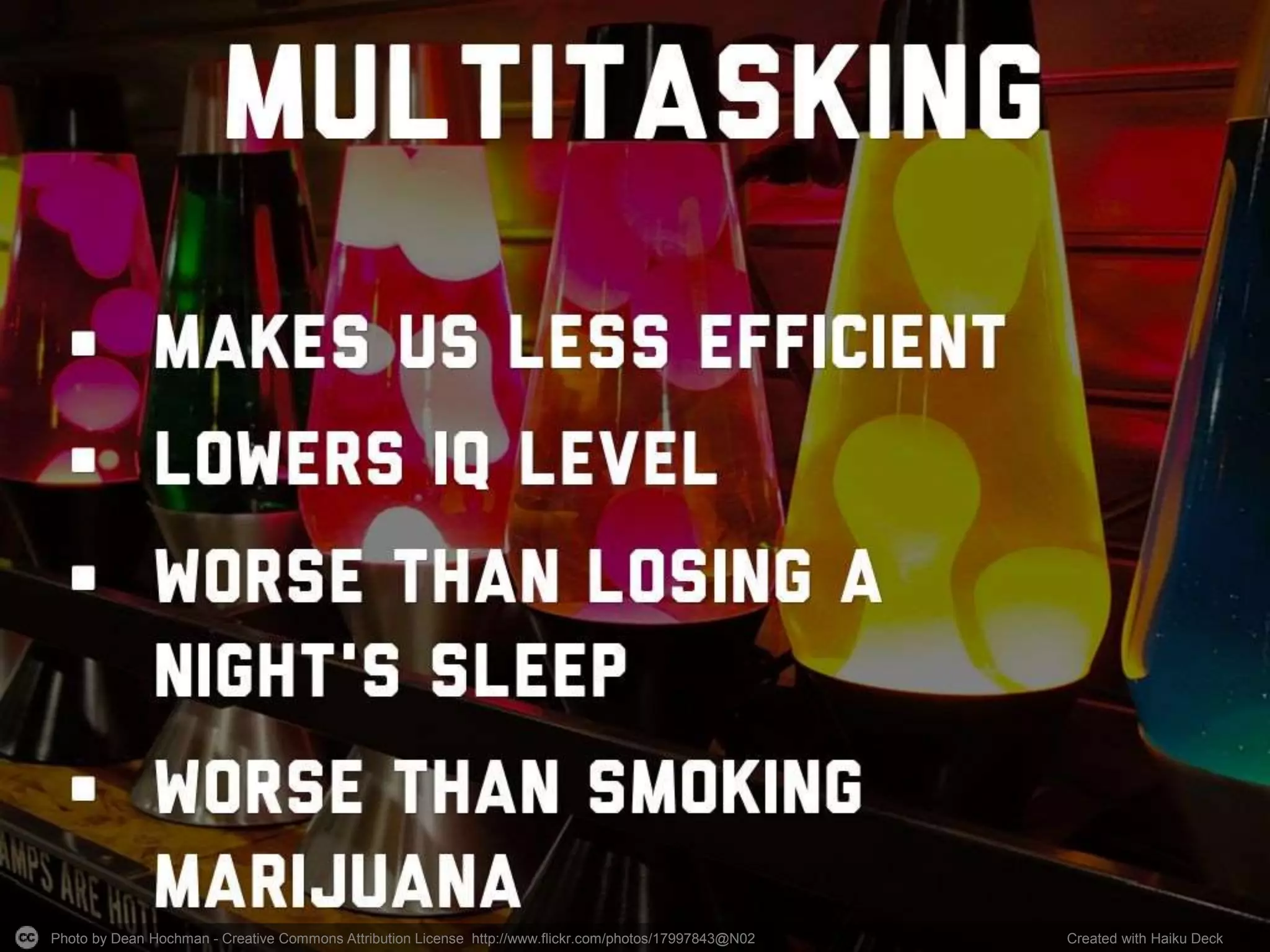 Photo by Dean Hochman - Creative Commons Attribution License http://www.flickr.com/photos/17997843@N02 Created with Haiku Deck
 