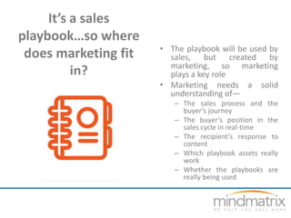 How to create playbooks that really work | PPTX