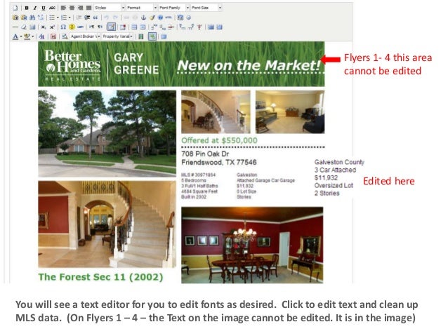 property flyers real estate