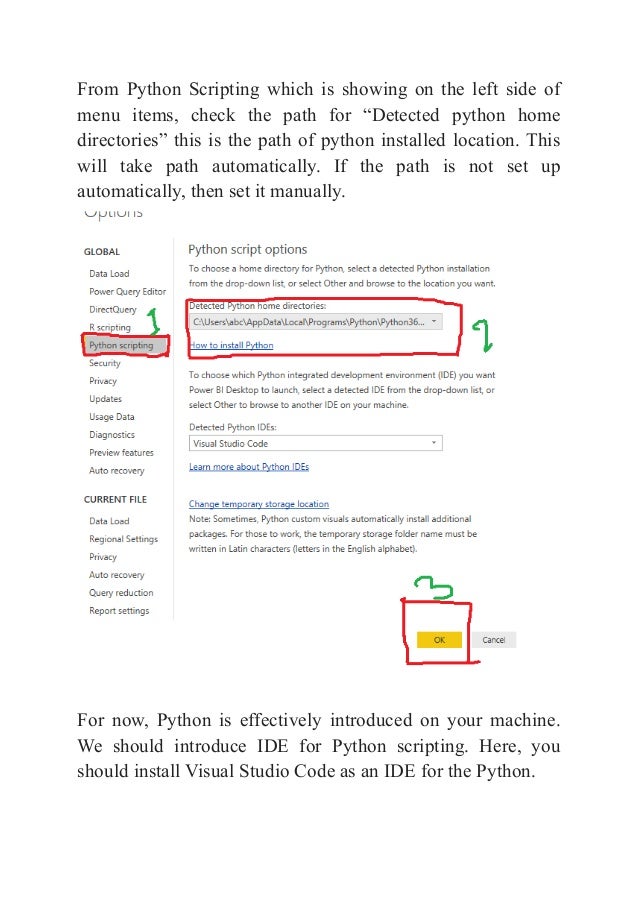 How to Create Report Using Python In Power BI?