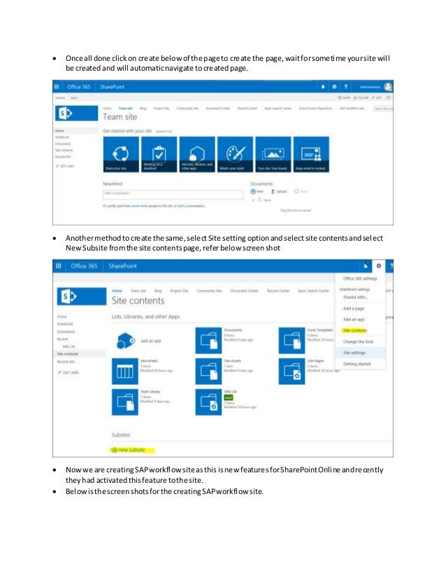 Sharepoint Subsite Template : SharePoint site template and site script ...