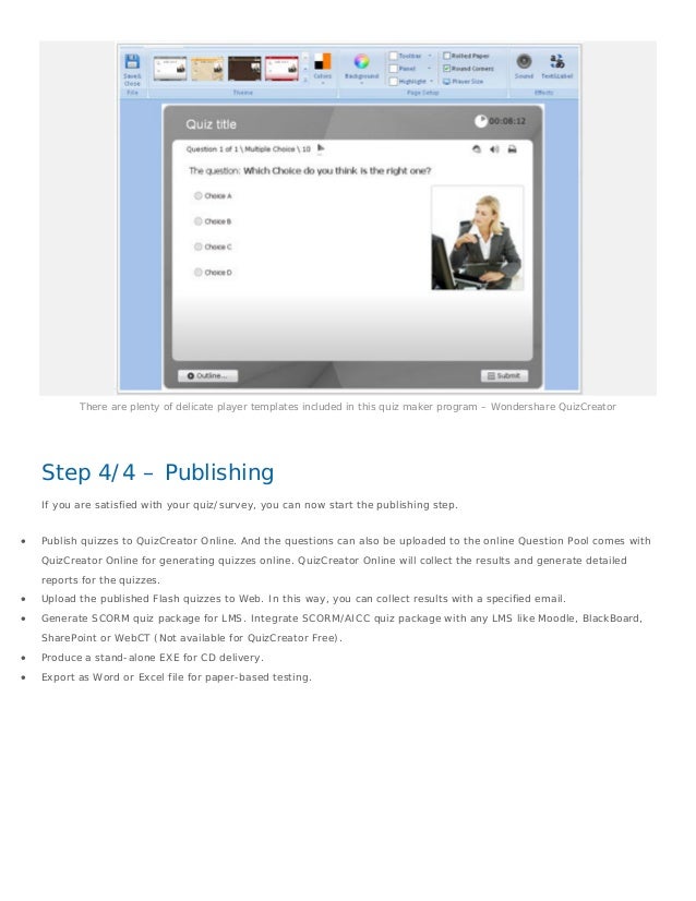 How to Create Simple Flashbased Quizzes and Surveys