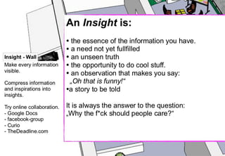 How to create something meaningful