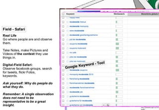 How to create something meaningful