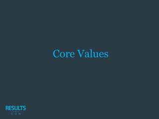 Core Values
 