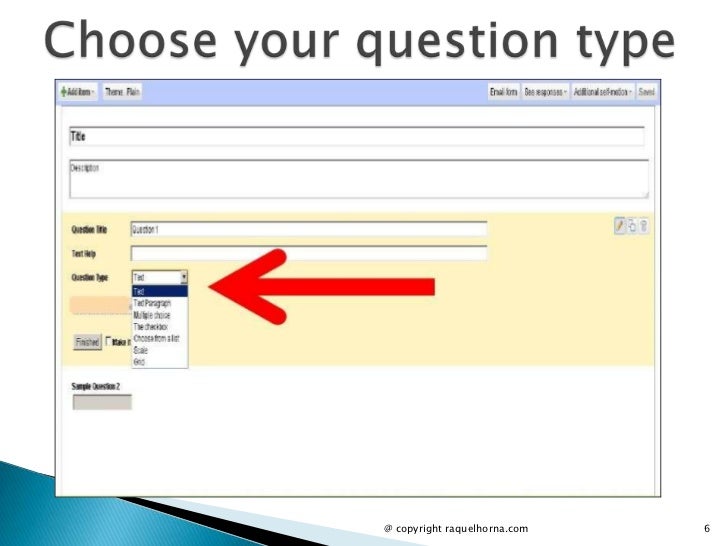 creating google docs survey creating google docs survey