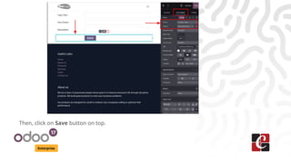 Enterprise
Then, click on Save button on top.
 