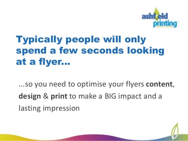 how to create a flyers