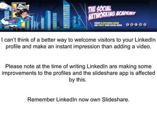How to Create the Perfect Linkedin Profile | PPT