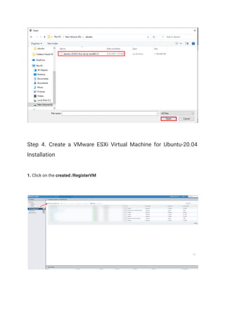 How To Create The Ubuntu 20 VM Template For VMware Automation | PDF