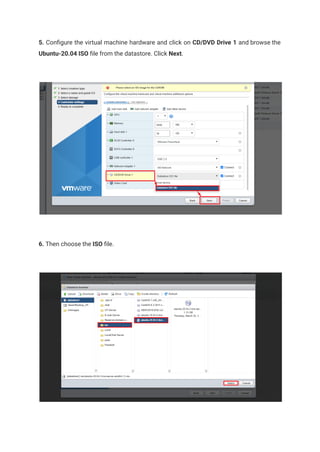 How To Create The Ubuntu 20 VM Template For VMware Automation | PDF