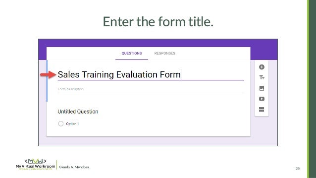 How To Create Training Feedback Survey In Google Forms 2016 - 