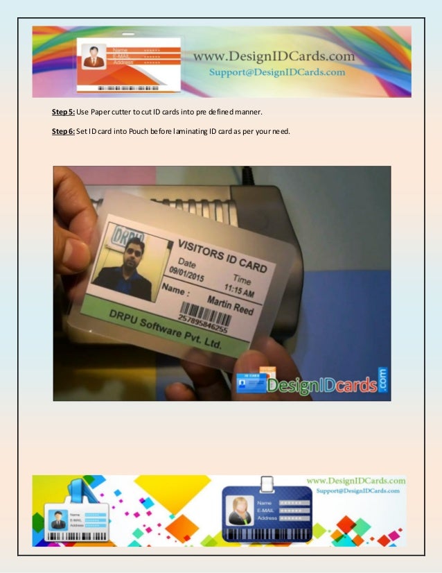 laminated id card maker