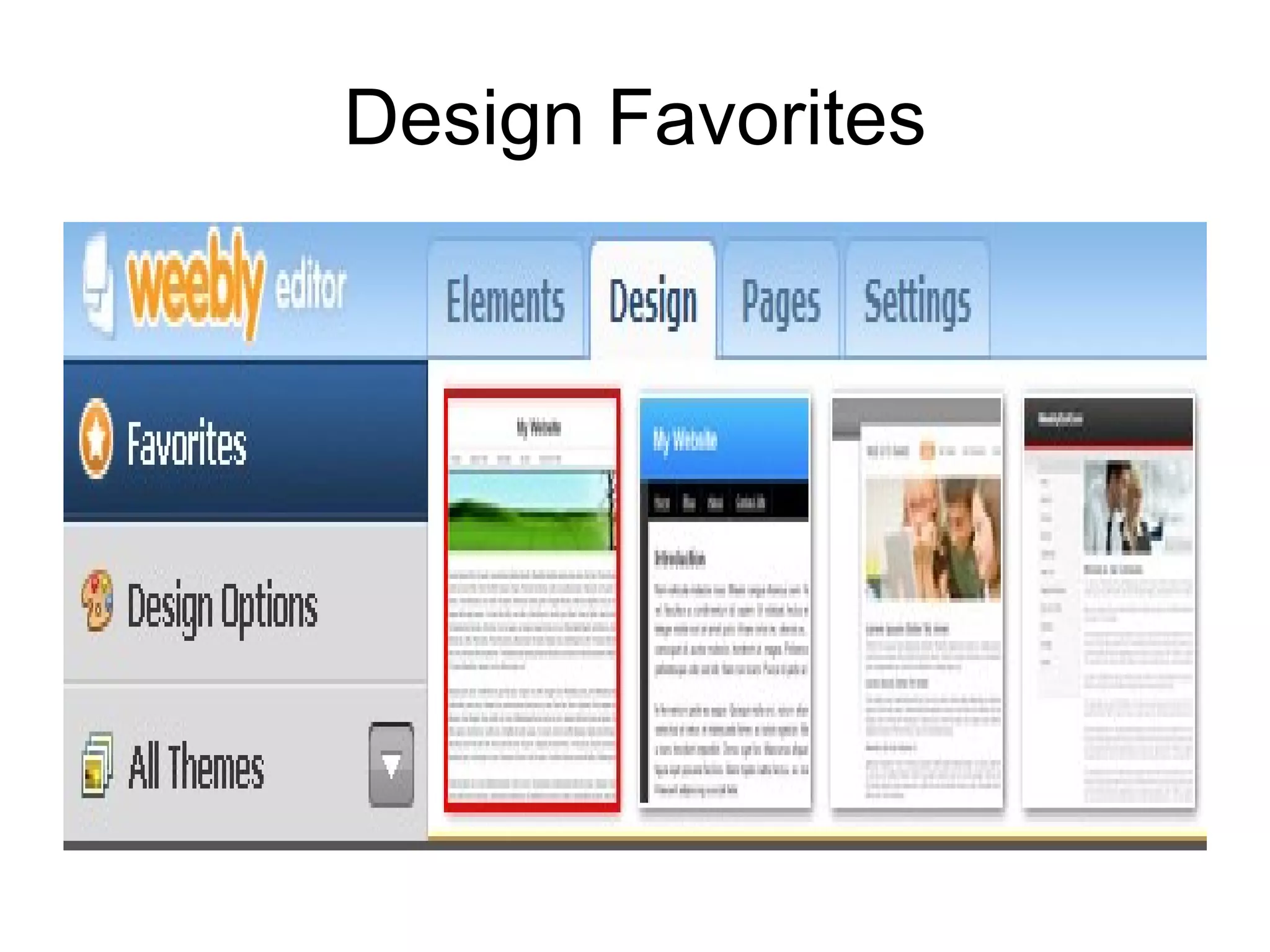 Design Favorites 