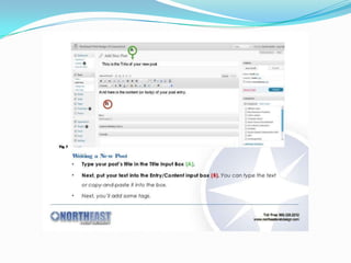 How to create word press