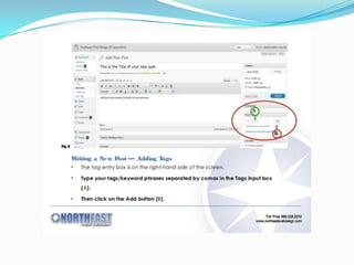 How to create word press